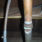 INSPEKT discovers galvanic corrosion in an Indianapolis Home Inspection